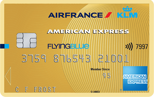 Flying Blue American Express Gold Card